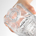 Recipientes de licor de cristal de 500 ml garrafa vazia